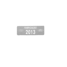 Etiqueta De Identificação Do Ano De Fabricação