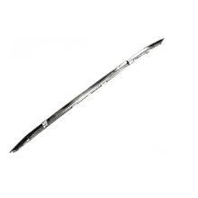 Moldura Superior Da Grade Do Radiador Cromado