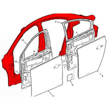 Painel lateral externo LE