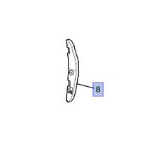 Isolador para-lama dianteiro dir