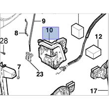 Fechadura porta dianteira