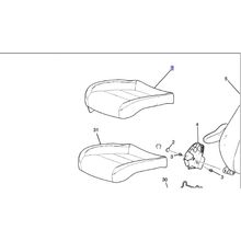 Tampa assento banco dianteiro
