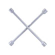 Chave de Roda Cruz Carro 4 Boca Aço Profissional 17x19x21x23 Original