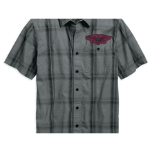 Camisa De Algodao Masculino Cinza Harley-Davidson