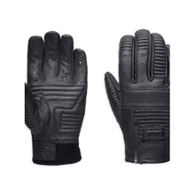 Luva De Couro Masculino Preto Harley-Davidson