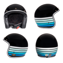 Capacete Ocean Stripes Custom Preto Urban Harley-Davidson