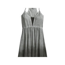 Vestido Curto De Algodao Feminino Cinza Harley-Davidson