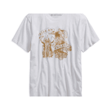 Camiseta De Algodao Masculino Branco Harley-Davidson