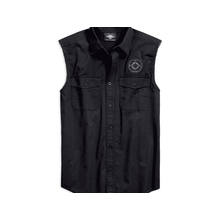 Colete De Algodao Masculino Preto Harley-Davidson