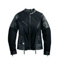 Jaqueta De Algodao Feminina Preto Harley-Davidson