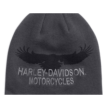 Gorro De Algodao Cinza Escuro Masculino Harley-Davidson