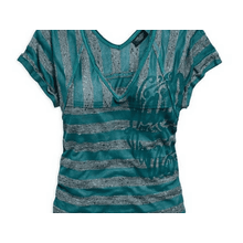 Blusa De Malha De Fibra Artificial Feminina Verde Harley-Davidson