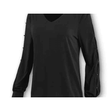 Blusa De Fibra Artificial Feminina Preto Harley-Davidson