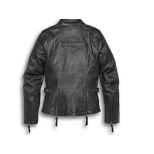 Jaqueta De Couro Masculino Preto Harley-Davidson Tamanho Gg