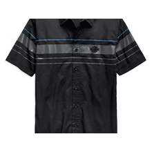 Camisa De Algodao Masculino Listra Preto Harley-Davidson