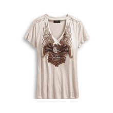 Blusa De Malha Feminina Branco Harley-Davidson