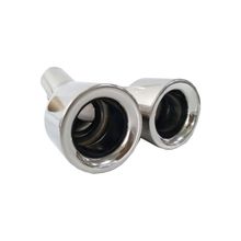 Ponteira escapam aço inox Dupla