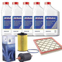 Kit Acdelco 5L 5w30 e Filtros