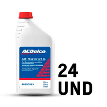 24L Oleo Motor Semissintetico SAE 15W40 API SL Original Acdelco