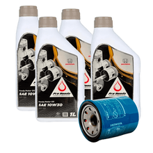 4L Oleo SAE 10w30 Mineral Motor + Filtro de Oleo Original